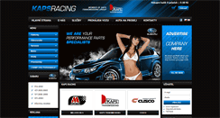 Desktop Screenshot of kaps-racing.com